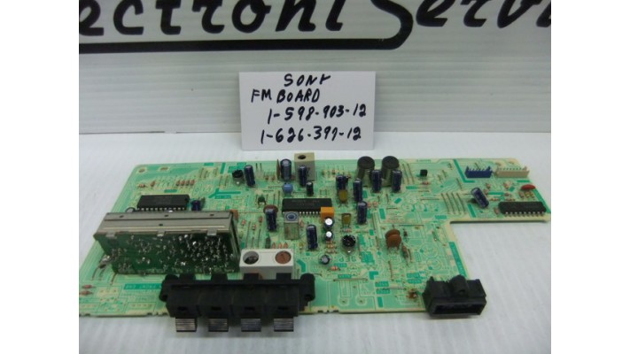 Sony   1-598-903-12  module FM board .